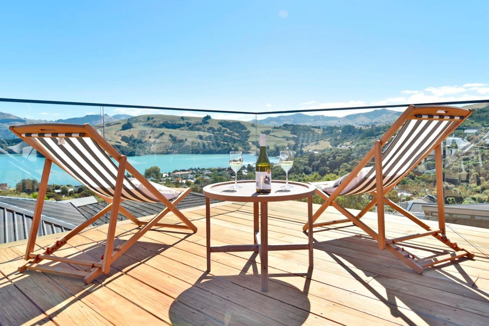 Akaroa Harbour View - Christchurch Holiday Homes Екстер'єр фото