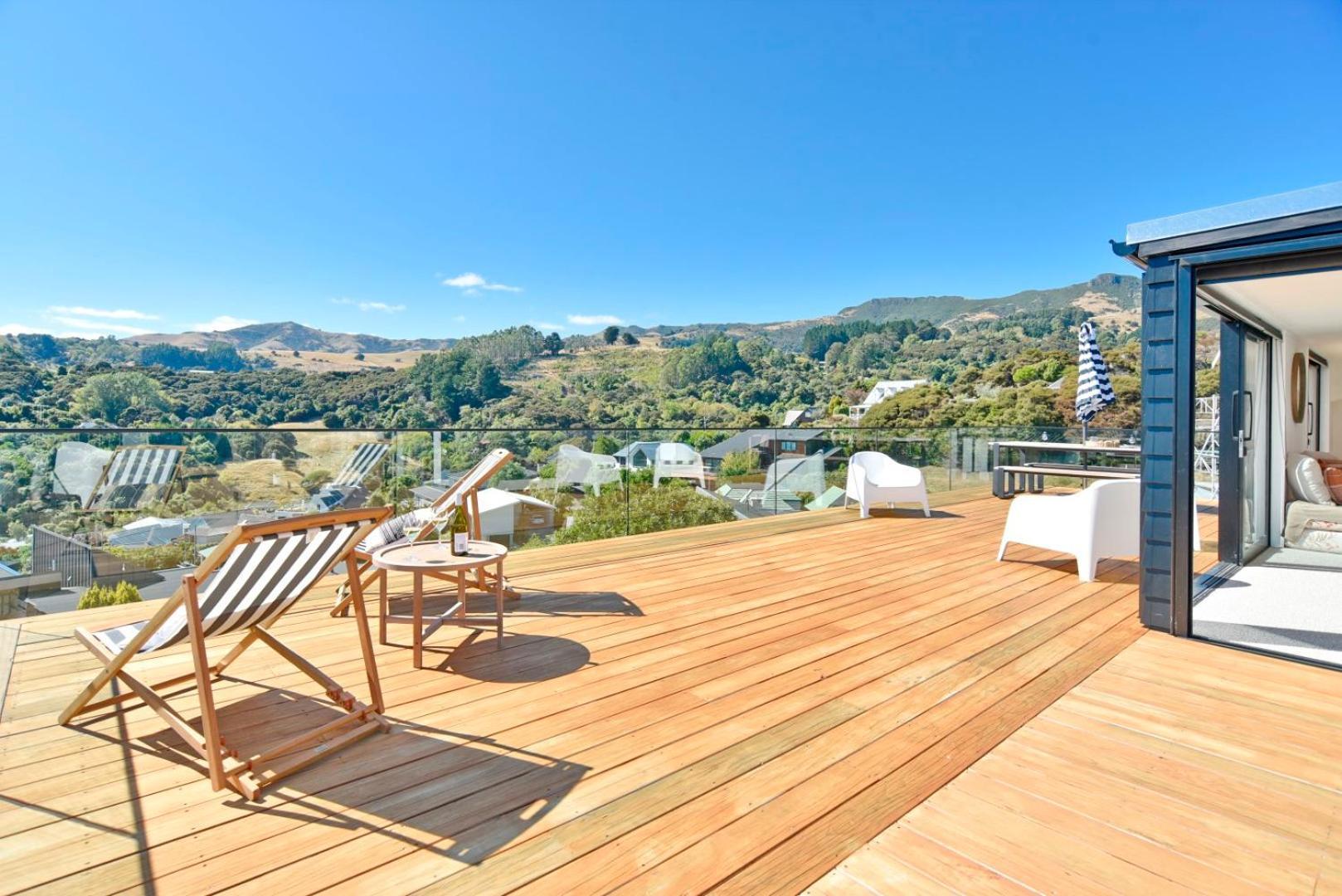 Akaroa Harbour View - Christchurch Holiday Homes Екстер'єр фото