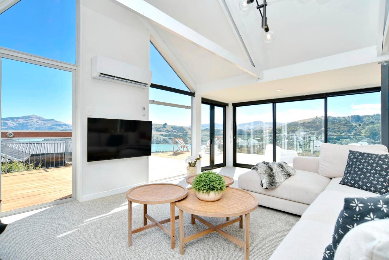 Akaroa Harbour View - Christchurch Holiday Homes Екстер'єр фото